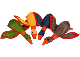 Dazzle Ducks Dog Toy Assorted 13" : Each