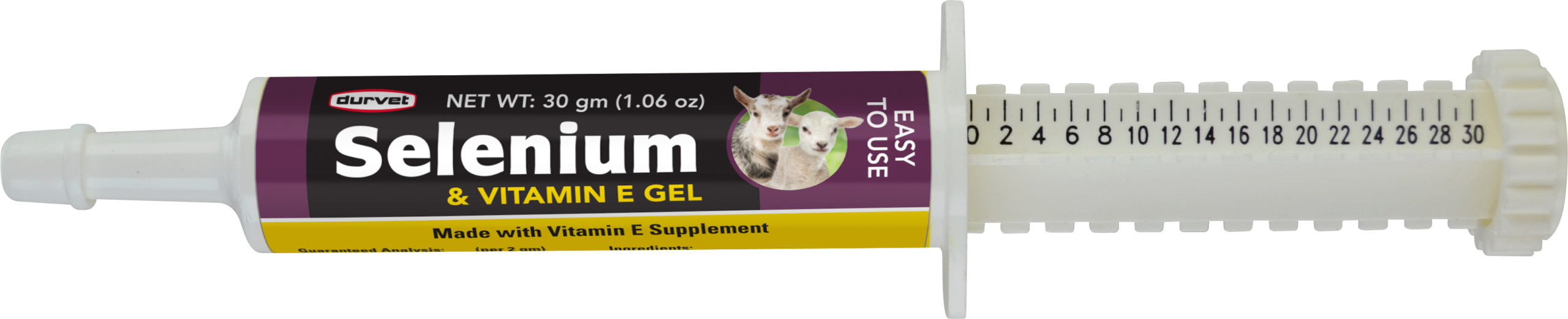Lamb and Kid Selenium Vitamin E Gel 30gm Heritage Animal Health