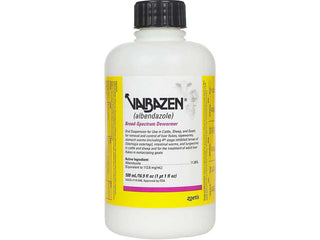Valbazen (Albendazole) Broad-Spectrum Dewormer: 500ml