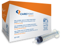 Carepoint 60ml Eccentric Luer Slip Syringes : 25ct