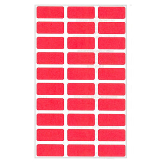 Ozzie's No Curl Stickers Red : 300ct
