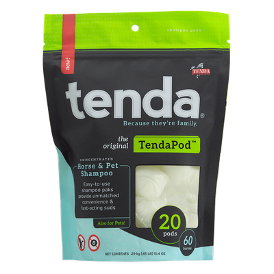 TendaPods Horse Shampoo Pods 20CT