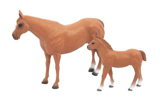 Big Country Toys Quarter Horse Mare and Colt