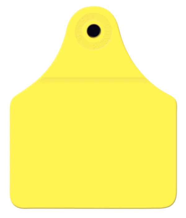 Allflex Global Blank Large Yellow Tags MALE ONLY : 25ct | Heritage ...