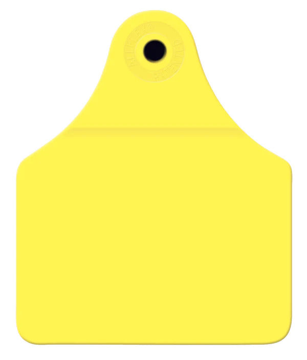 Allflex Global Blank Large Yellow Tags MALE ONLY : 25ct