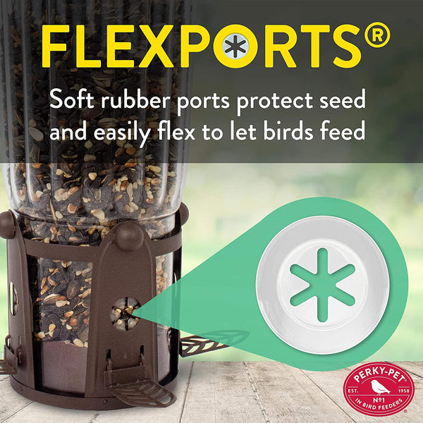 Perky Pet Wild Bird Squirrel B Gone Feeder : Holds 4 lbs