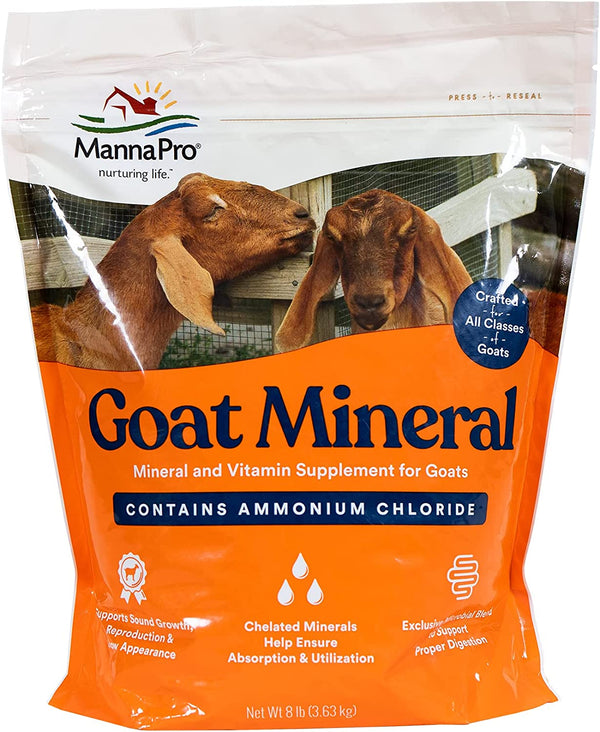 Manna Pro Goat Mineral : 8lb