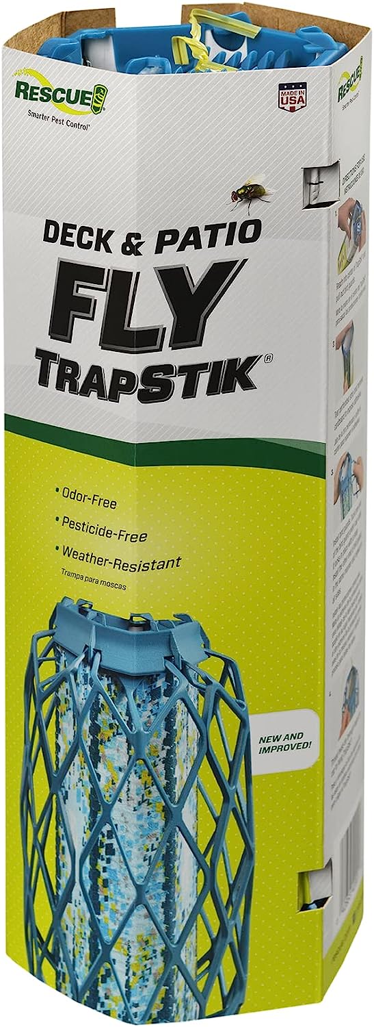 Rescue Fly Trapstik for Deck and Patio