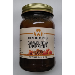 House of Webster Caramel Pecan Apple Butter : 16.5oz
