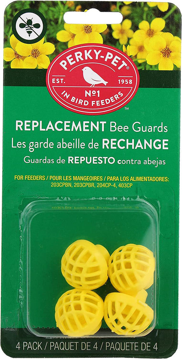 Perky Pet Hummingbird Feeder Bee Guards: 4ct