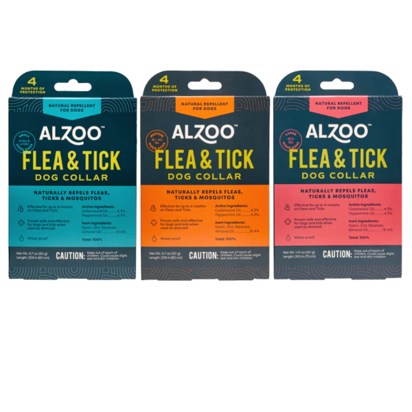 Alzoo Flea & Tick Collar Dog : Medium