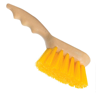 Gong Brush with 9 inch Block with Polypro Yellow Bristles: