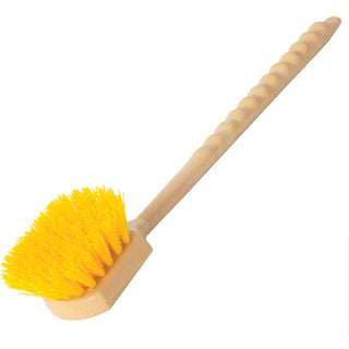 Gong Brush Polypro Yellow Bristles Block Style : 20 inches