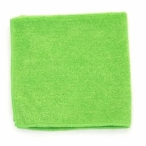 Microfiber Green Towels 12" x 12" : 600ct 250GSM