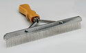 Stone Mfg Standard Grooming Comb with Wood Handle: 9"