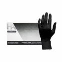 Hand Armor Nitrile Black Small Powder Free Exam Gloves :100ct