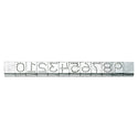 Stone Tattoo Hog Slapper 3/4" Letter or Number 32410 : Letter I