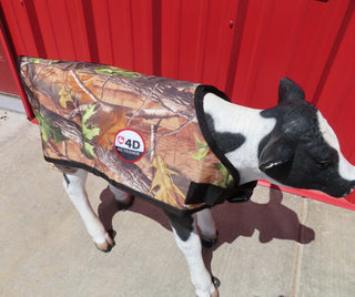 4-D Ag Camo Print Calf Jacket : Large