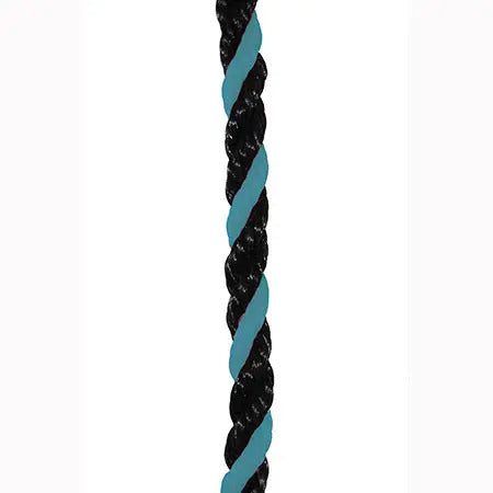 Animal Neck Tie 13ft : Black/Teal