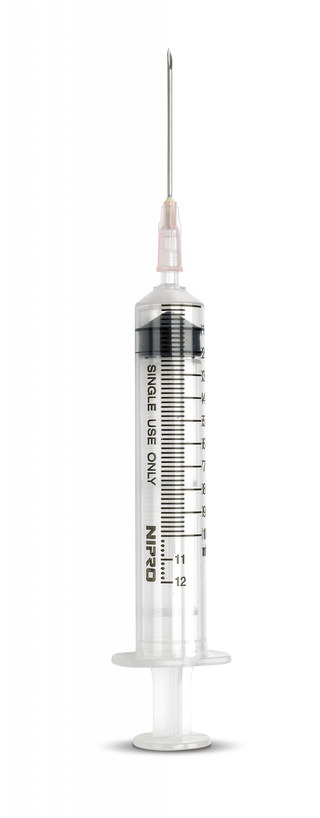3ml Luerlock Syringes w/ 20 Gauge x 1.5 in Needles : 100ct