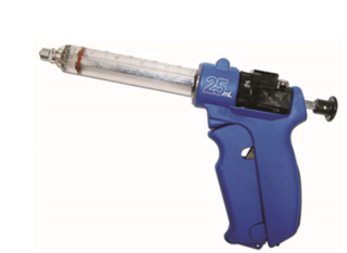 NJ Phillips Semi Automatic 25ml Plastic Repeater Syringe