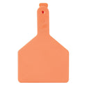Z Tag Orange No Snag Cow ID Tag - Numbered 126 - 150: Pack of 25