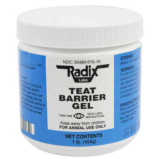 Radix Teat Barrier Gel : 16oz