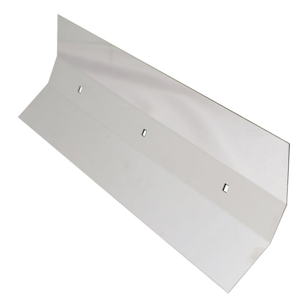 Reversable Stainless Steel Scraper Blade Only : 36 inches wide