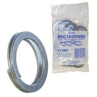 Neck Chain Open Edge Ring Fasteners : 10ct