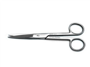 Securos Surgical Straight Operating Scissors Sharp-Sharp : 5.5 inches