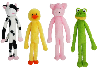 Swingin Slevin Assorted Mini Dog Toy : 12"