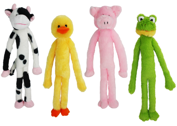 Swingin Slevin Assorted Mini Dog Toy : 12"