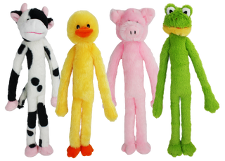 Swingin Slevin Assorted Mini Dog Toy : 12"