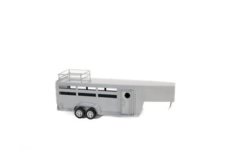 Little Buster Toys Gooseneck Horse Stock Combo Trailer