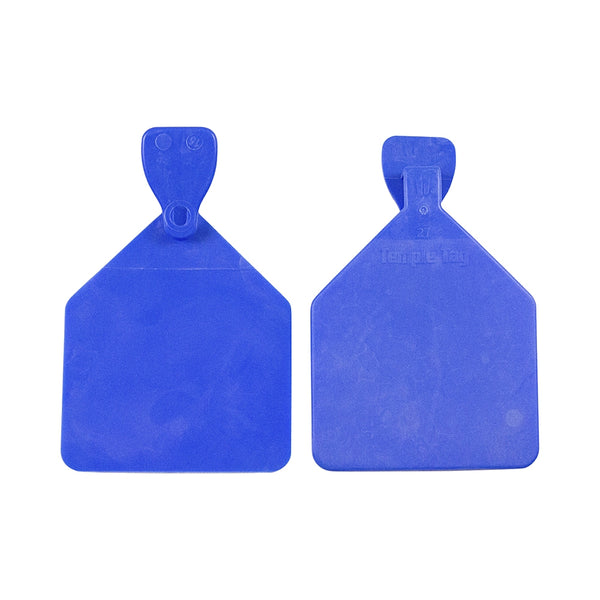 Temple Tag Feeder Blue Blank : 50ct