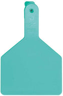Z Tag No Snag Cow Tags : Blank- Pack of 100 Turquoise