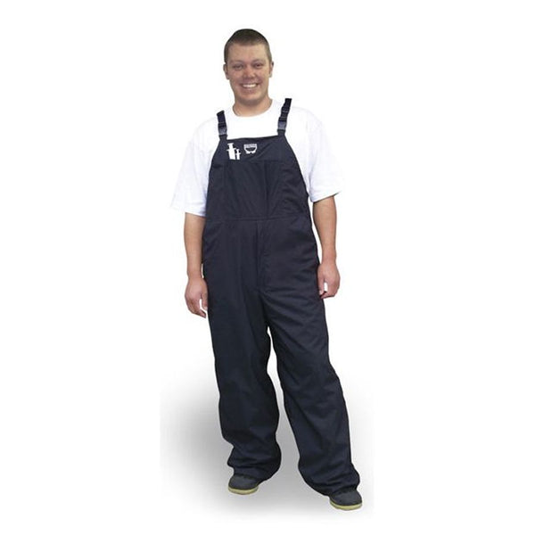 Udder Tech Waterproof Bibbed Black Overalls :Regular XL