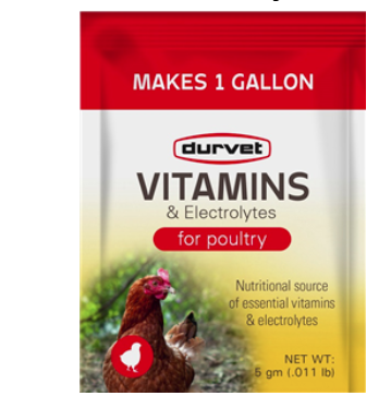 Vitamins & Electrolytes for Poultry 5gm Packet