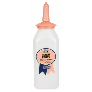 Peach Teat Bottle No Handle (Standard Nurser)