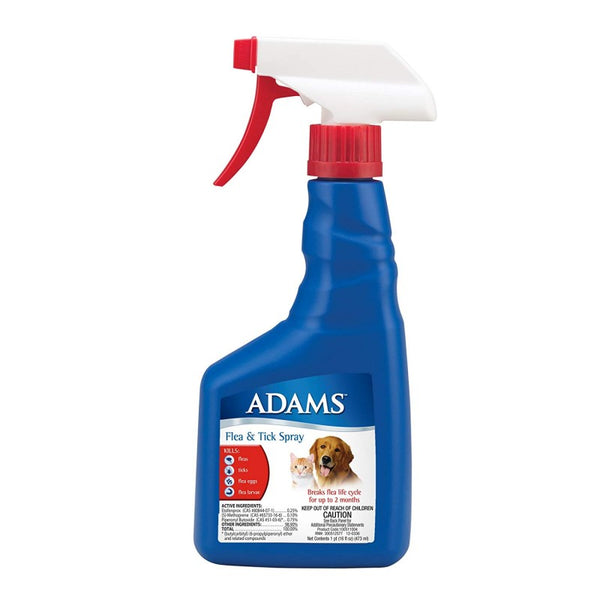 Adams Flea & Tick Spray : 16oz
