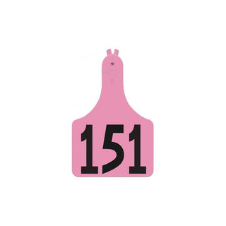 Allflex Pink A-Tag Cow Tag - Numbered 151-175 : Pack of 25