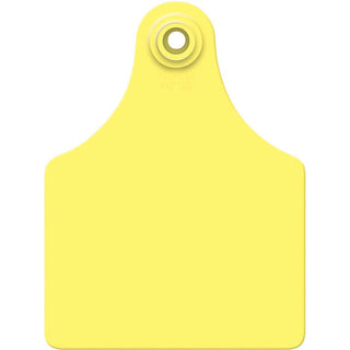 Allflex Global Blank Maxi Cattle ID Ear Tags: Pack of 25 Yellow