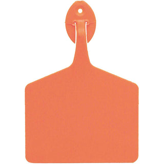 Allflex Global Dark Orange Feedlot Blank Tags : 50ct