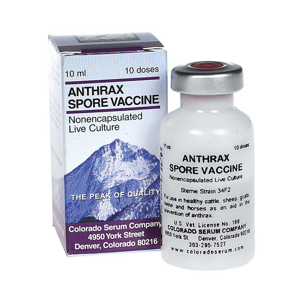 Anthrax Spore Vaccine : 10ds