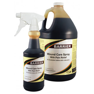 Barrier Wound Care Spray with Pain Relief w/sprayer : 16oz