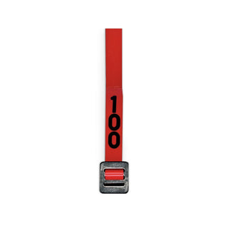 Bock's Neck Straps - 1-3 digits : Red 48''