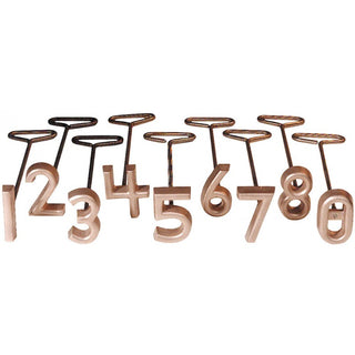 L & H Freeze Branding Number Set # 0514 : 6" w/9/16" face