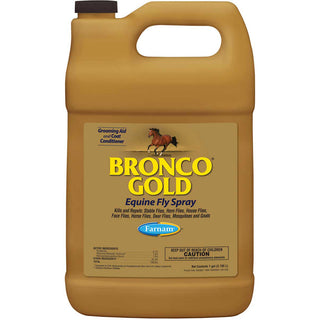 Bronco Gold Equine Fly Spray : Gallon