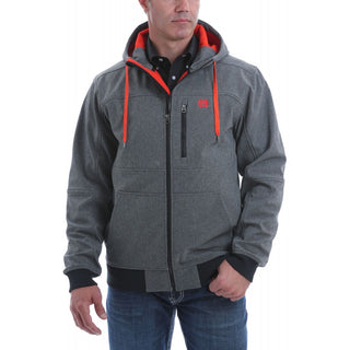 Cinch Hoodie Jacket - Concealed Carry Bonded Black/Dark Grey : XLarge
