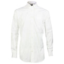 Cinch Men's Classic Fit Long Sleeve Solid White Shirt : Medium